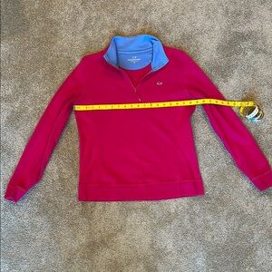 Women’s vineyard vines quarter zip size M